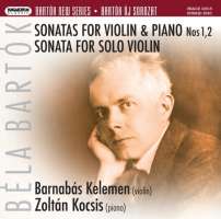 WYCOFANY  Bartok: Sonatas for Violin & Piano Nos. 1 & 2, Sonata for Solo Violin